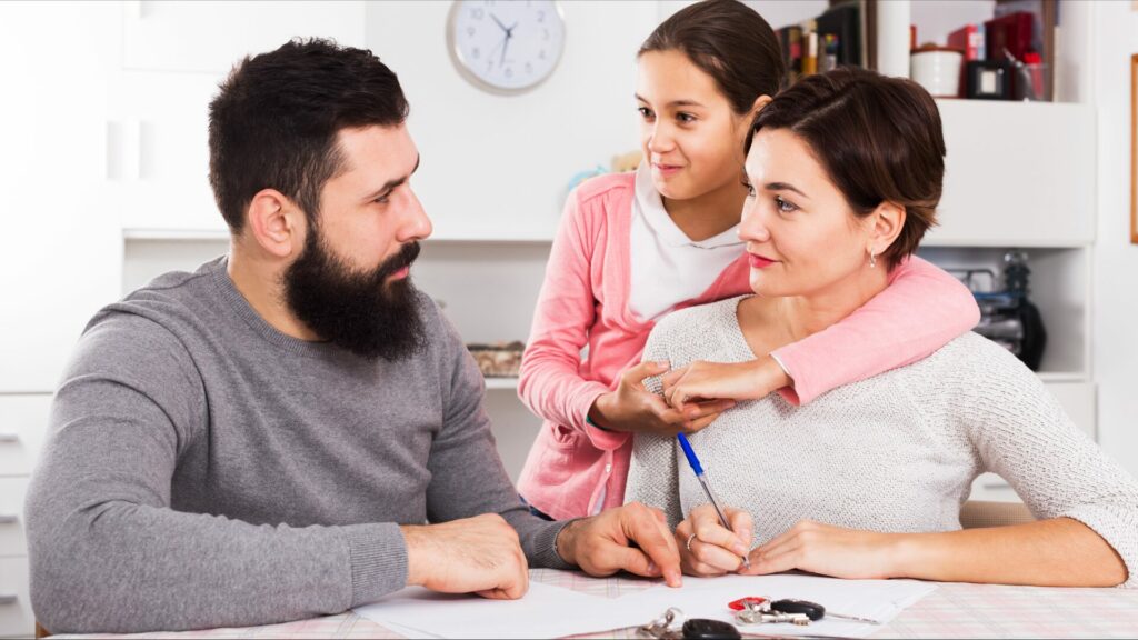 Dark Blue Brown Modern Lawyer Attorney Landing Page Desktop Mockup Presentation